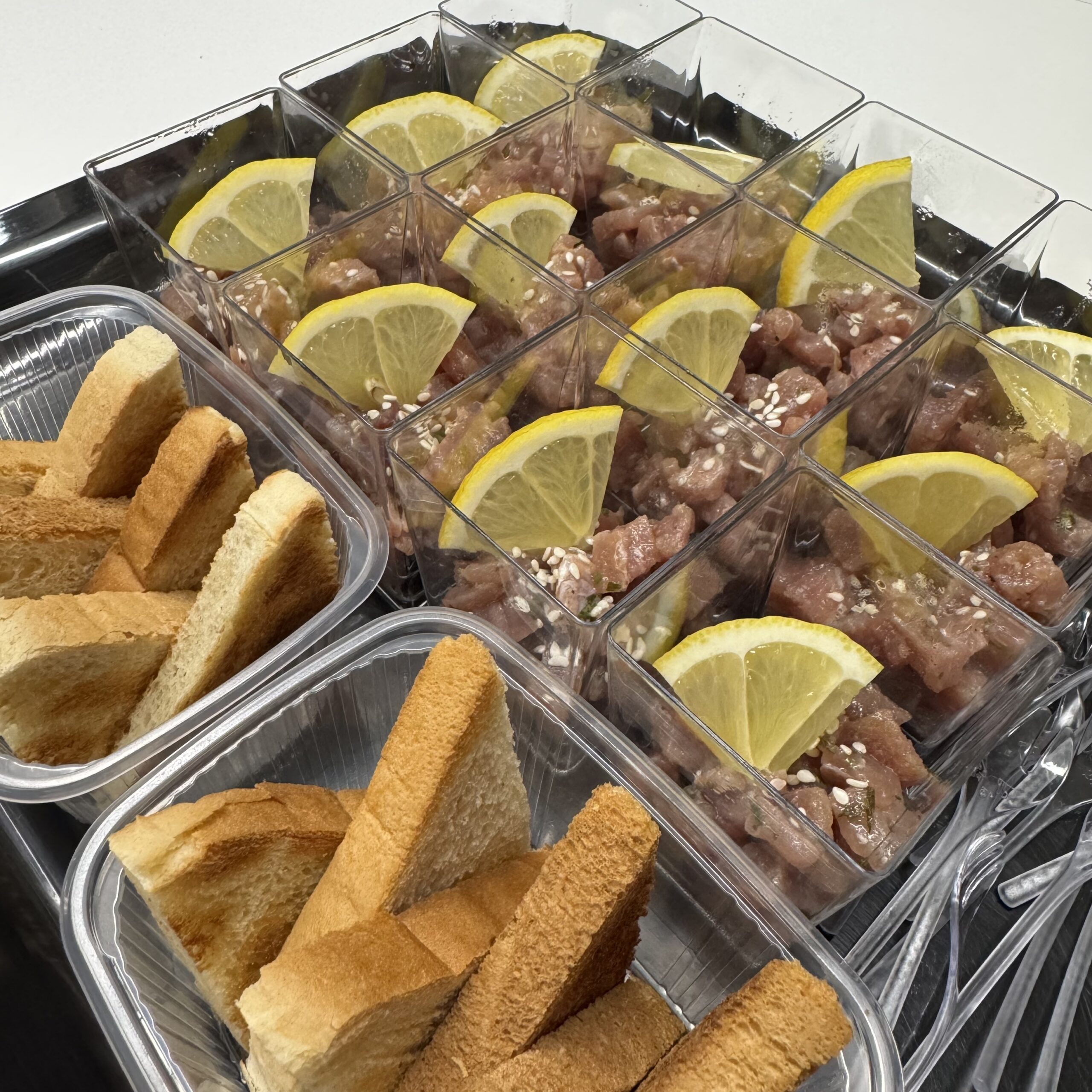 Verrine Tartare de thon rouge