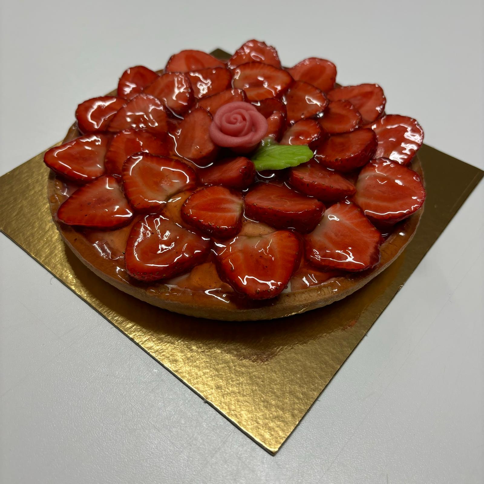 Tarte aux fraises