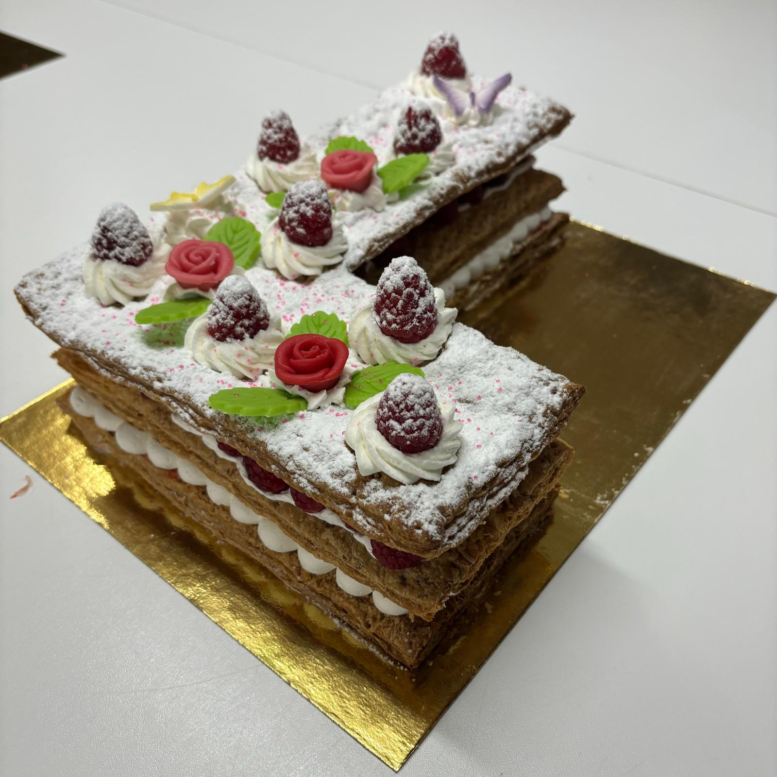 Mille-Feuilles aux framboises